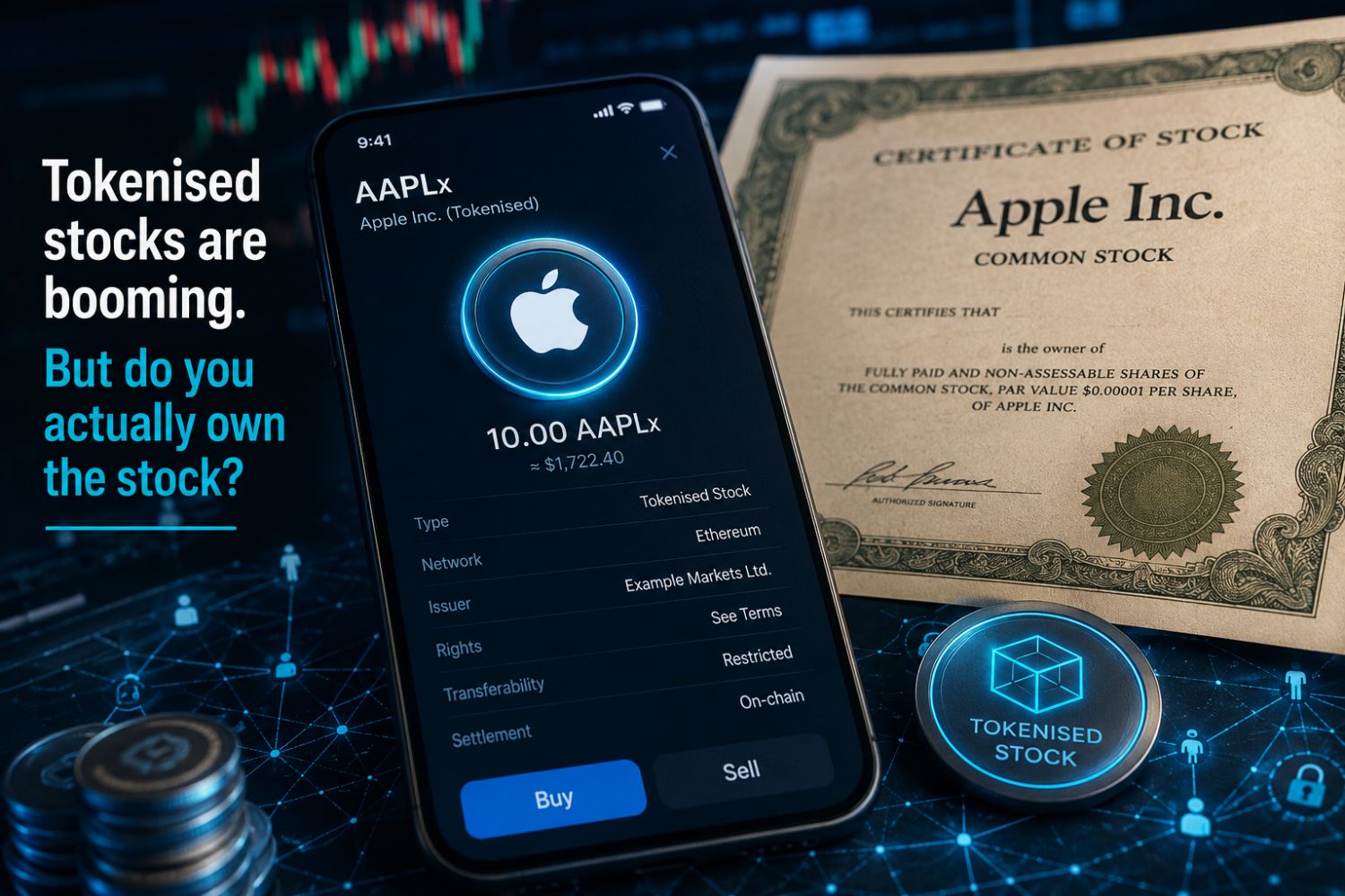 Tokenised stocks are booming. But do you actually own the stock?